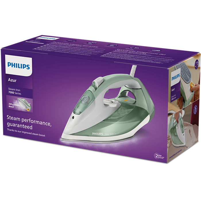 Philips HV Steam Iron DST7012/76 7000 Series Philips HV Steam Iron DST7012/76 7000 Series